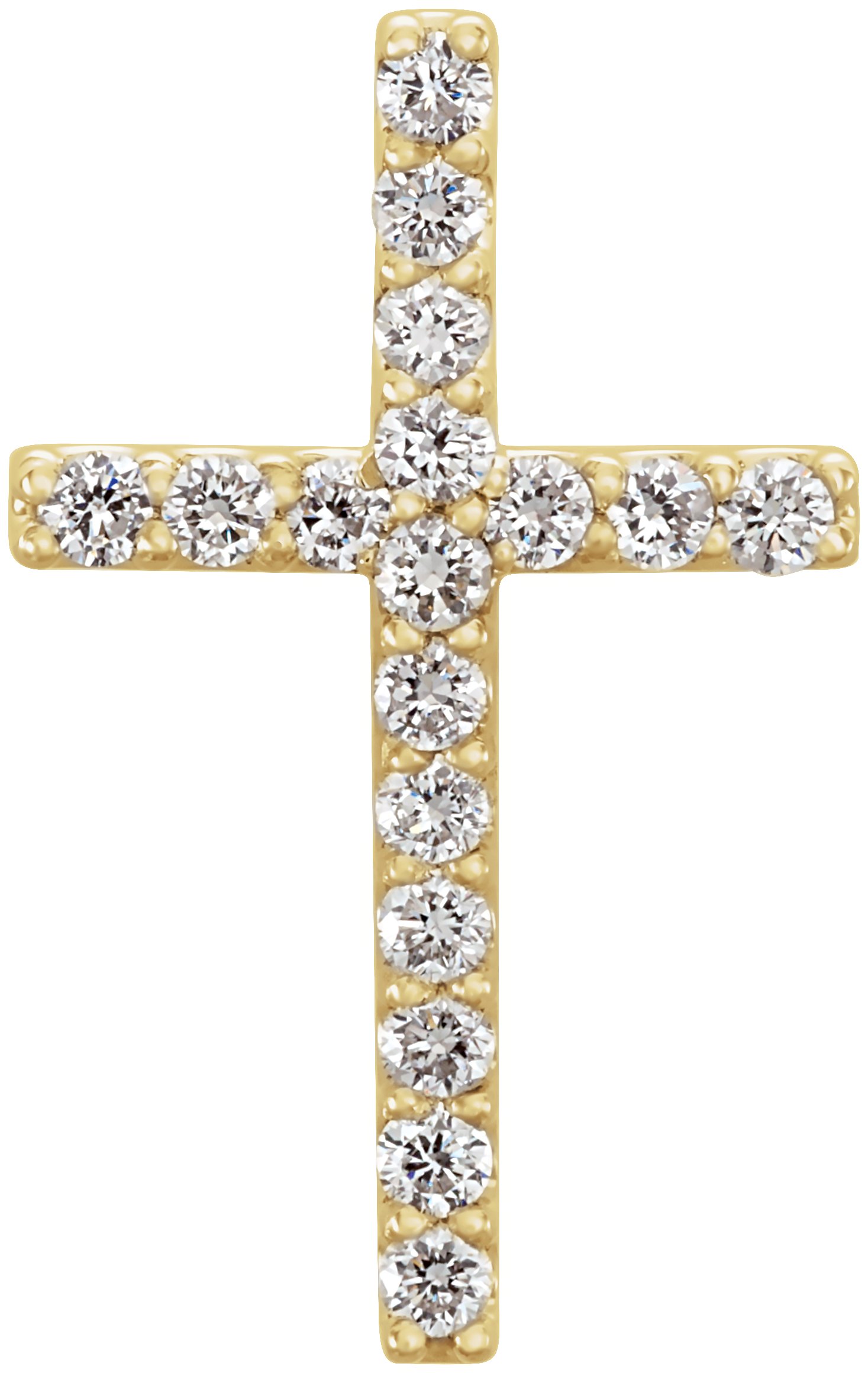 Petite Cross Necklace or Pendant 