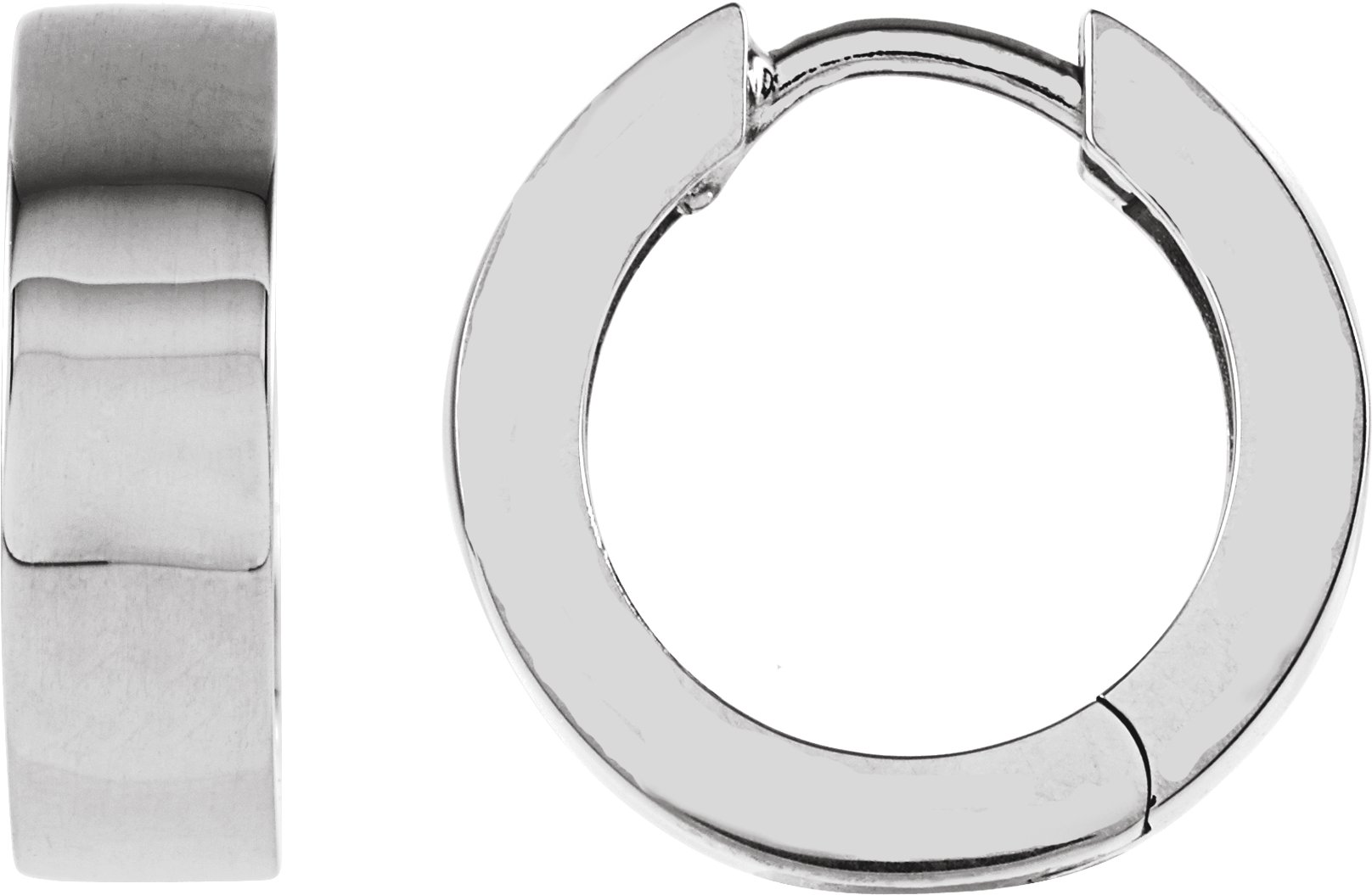 Hinged Hoop Earrings