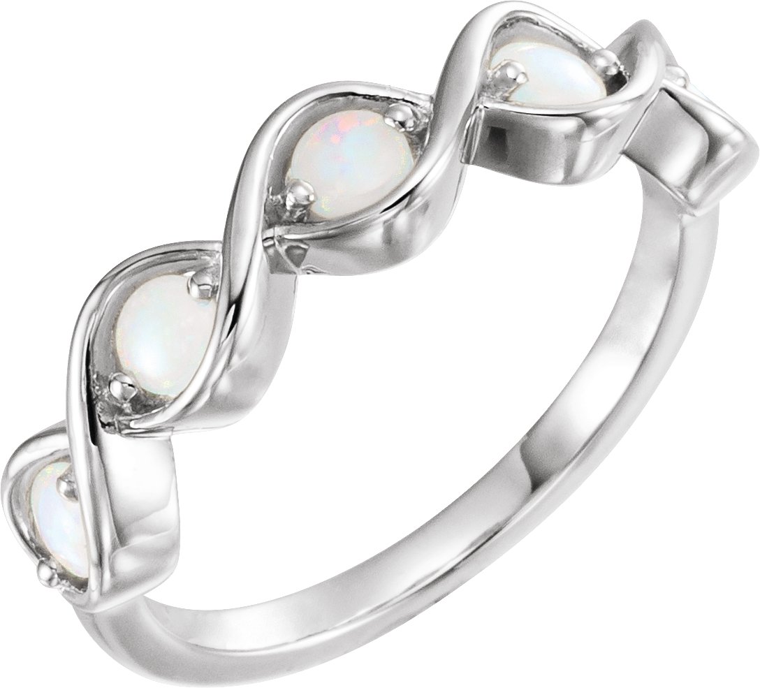 Accented Stackable Ring