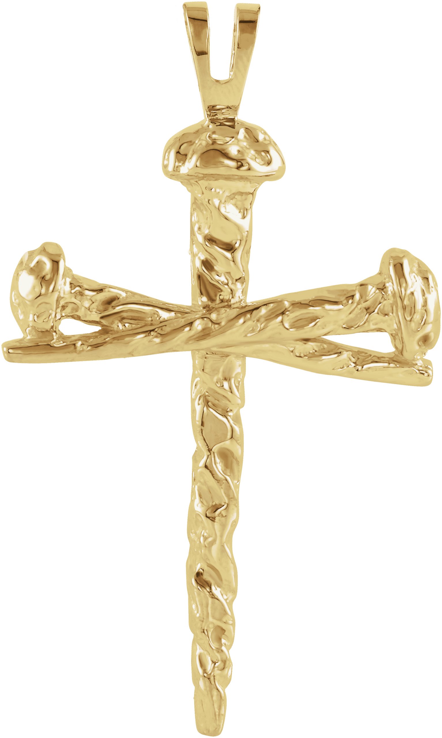 Nail Cross Pendant