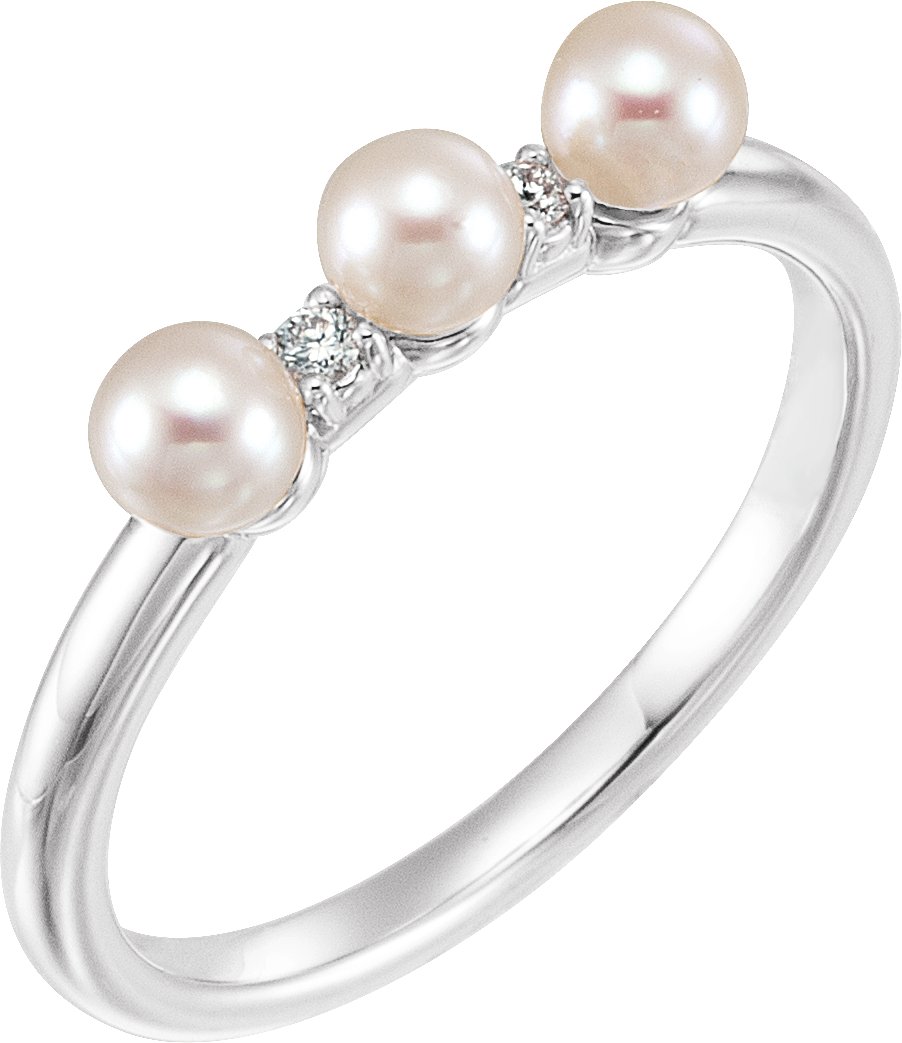 Stackable Pearl Ring