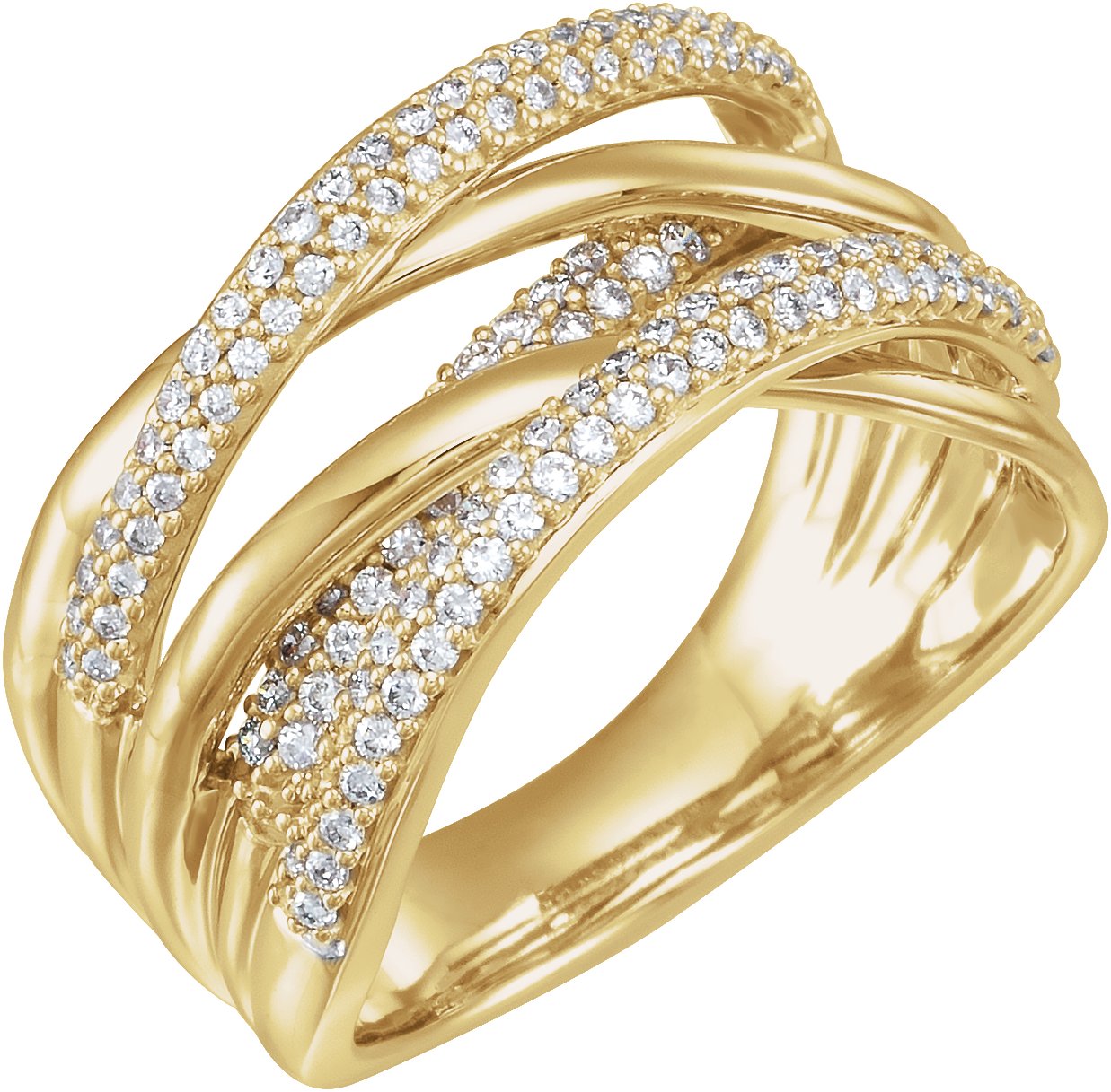 Criss-Cross Ring