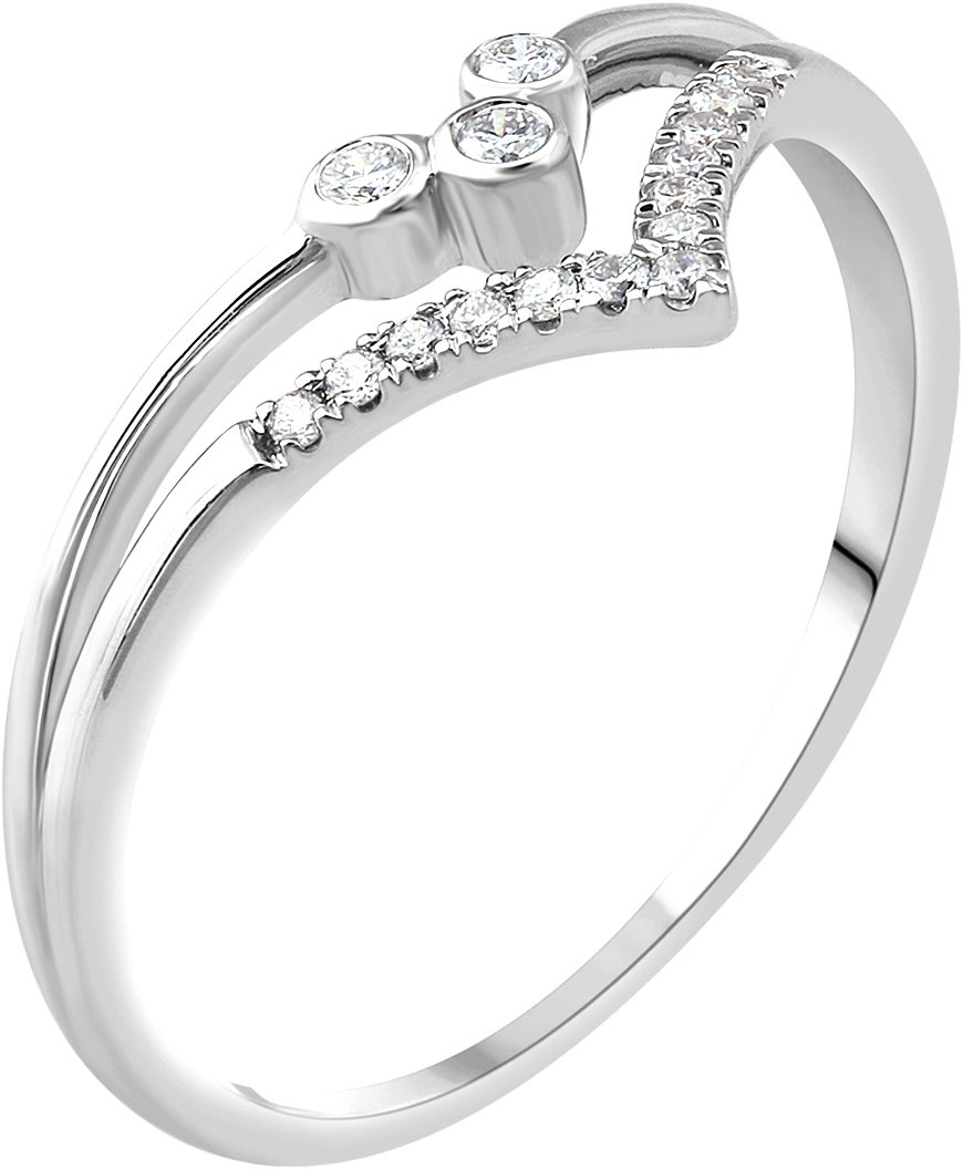 Negative Space V Ring
