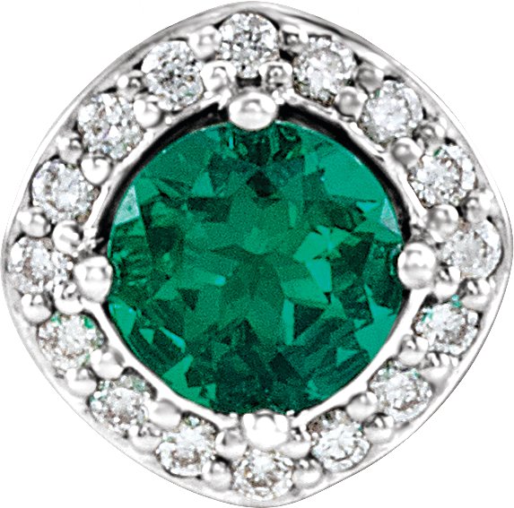 Halo-Style Necklace or Pendant