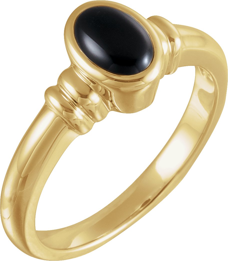Bezel-Set Ring