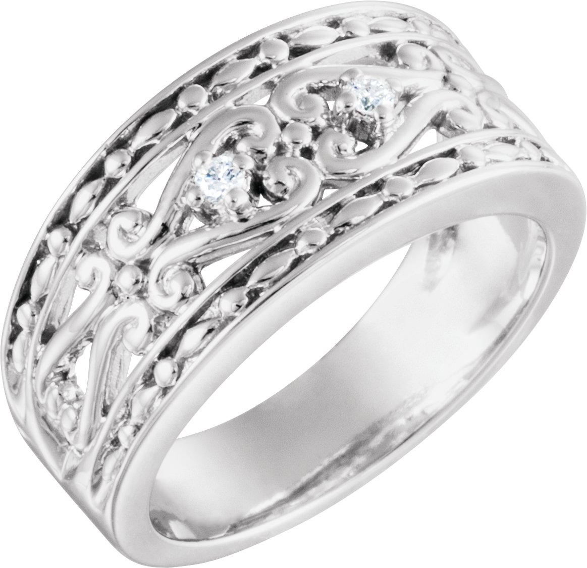 Accented Sculptural Ring