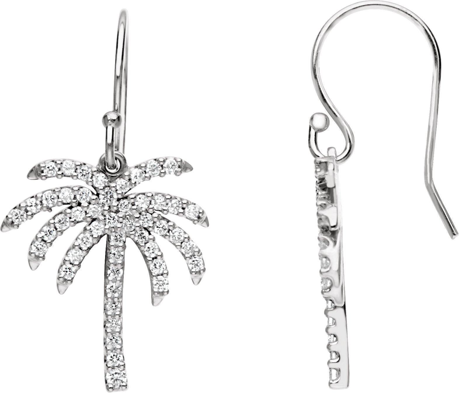 Palm Tree Earrings