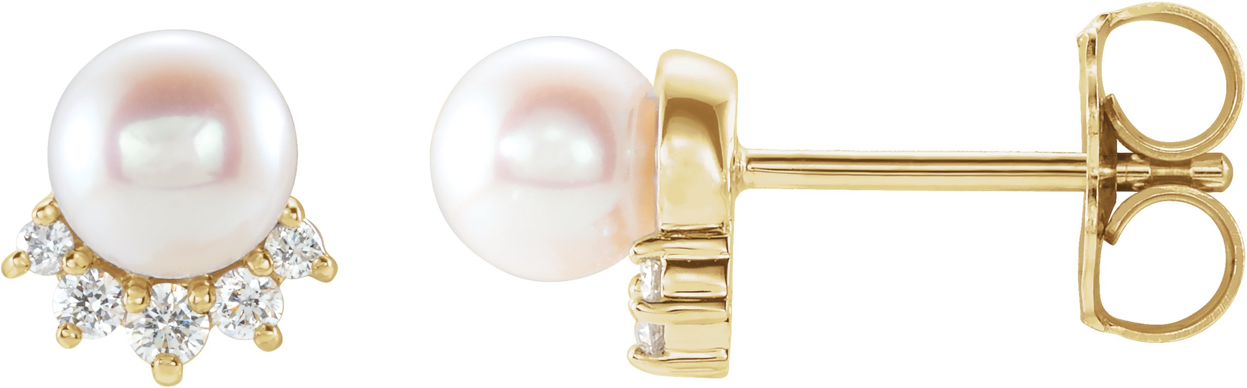 Accented Pearl Earrings