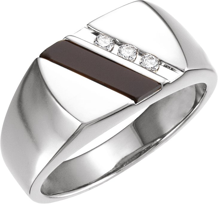 Accented Signet Ring