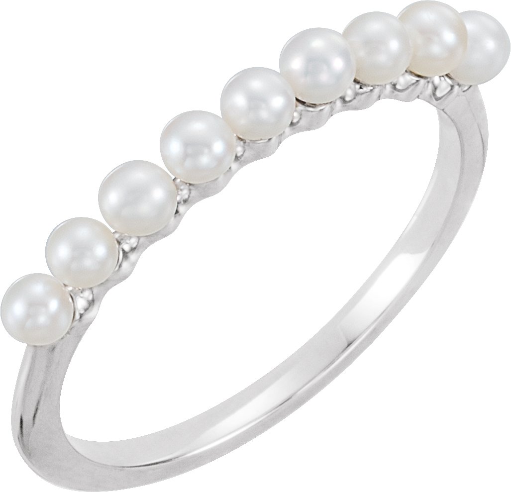 Stackable Pearl Ring