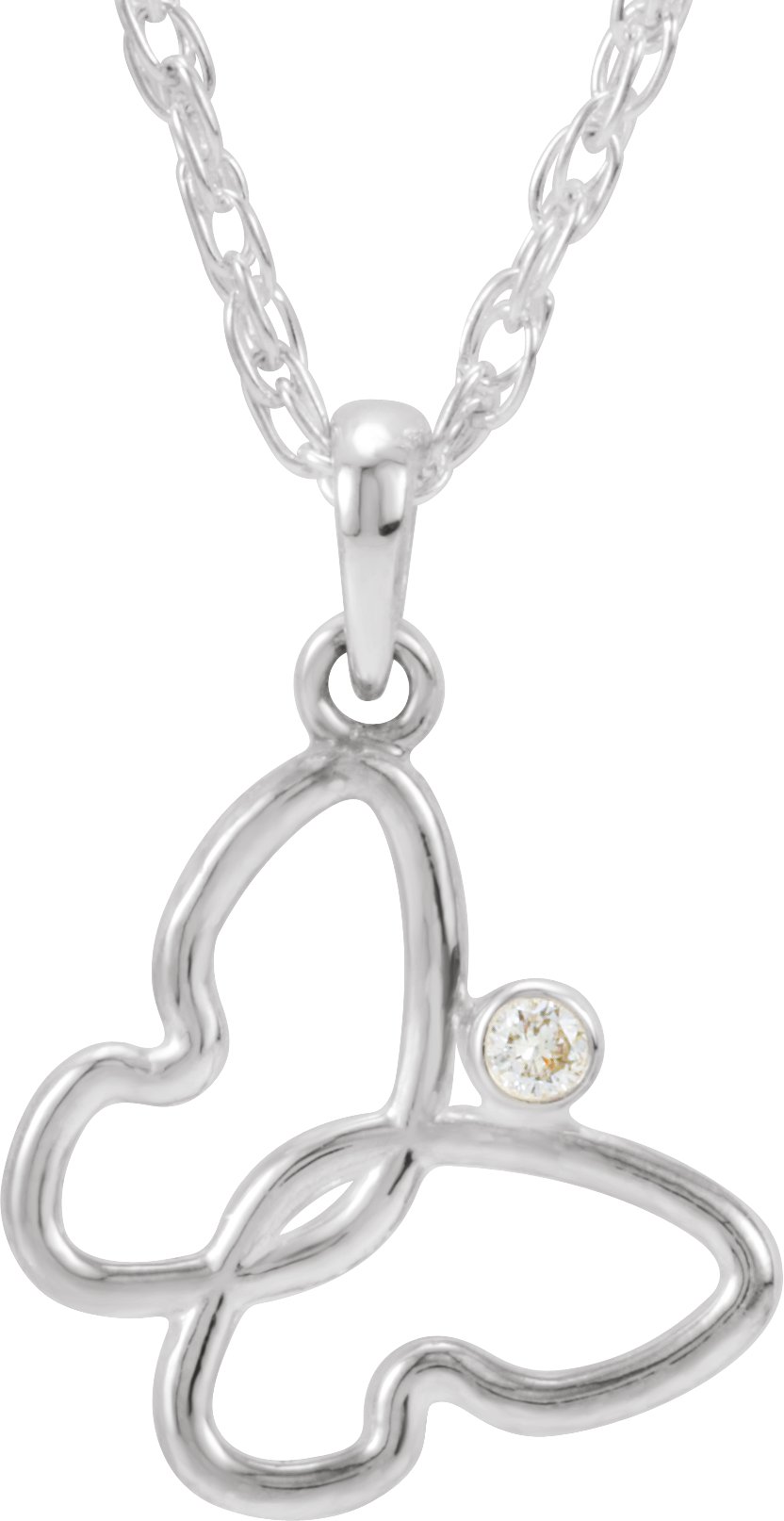 Butterfly Necklace or Pendant