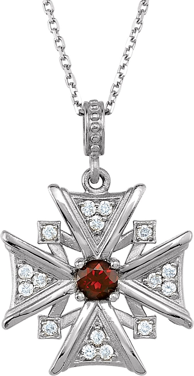 Vintage-Inspired Cross Necklace