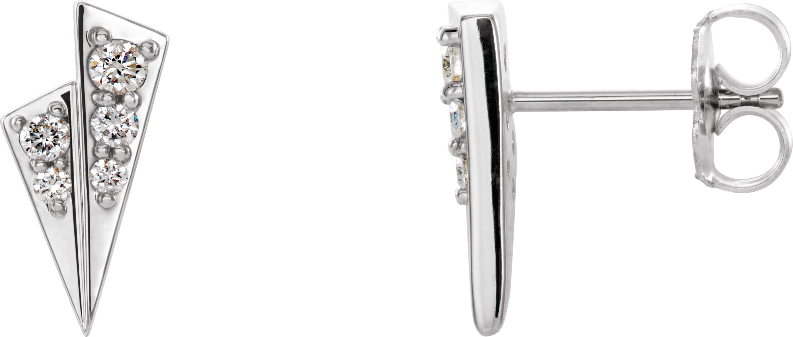 Accented Geometric Earrings