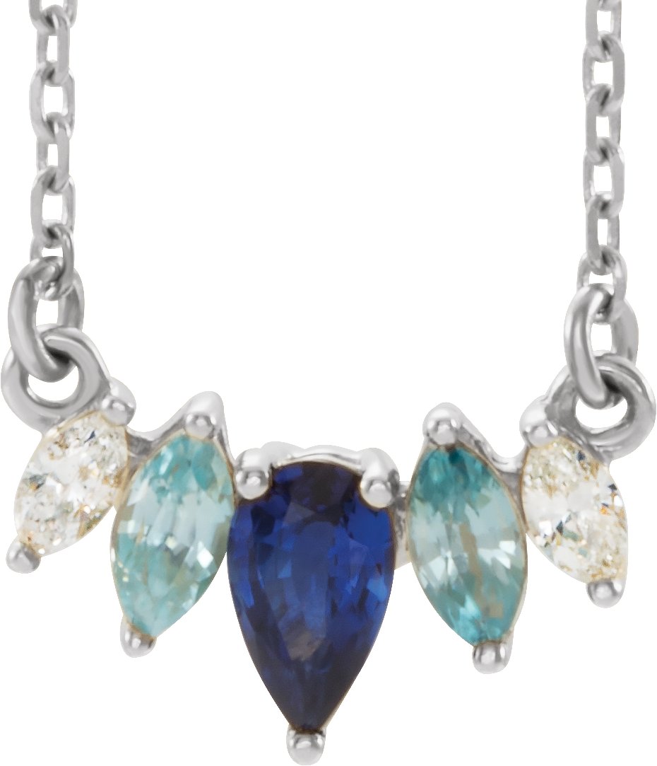 Curved Bar Necklace or Center