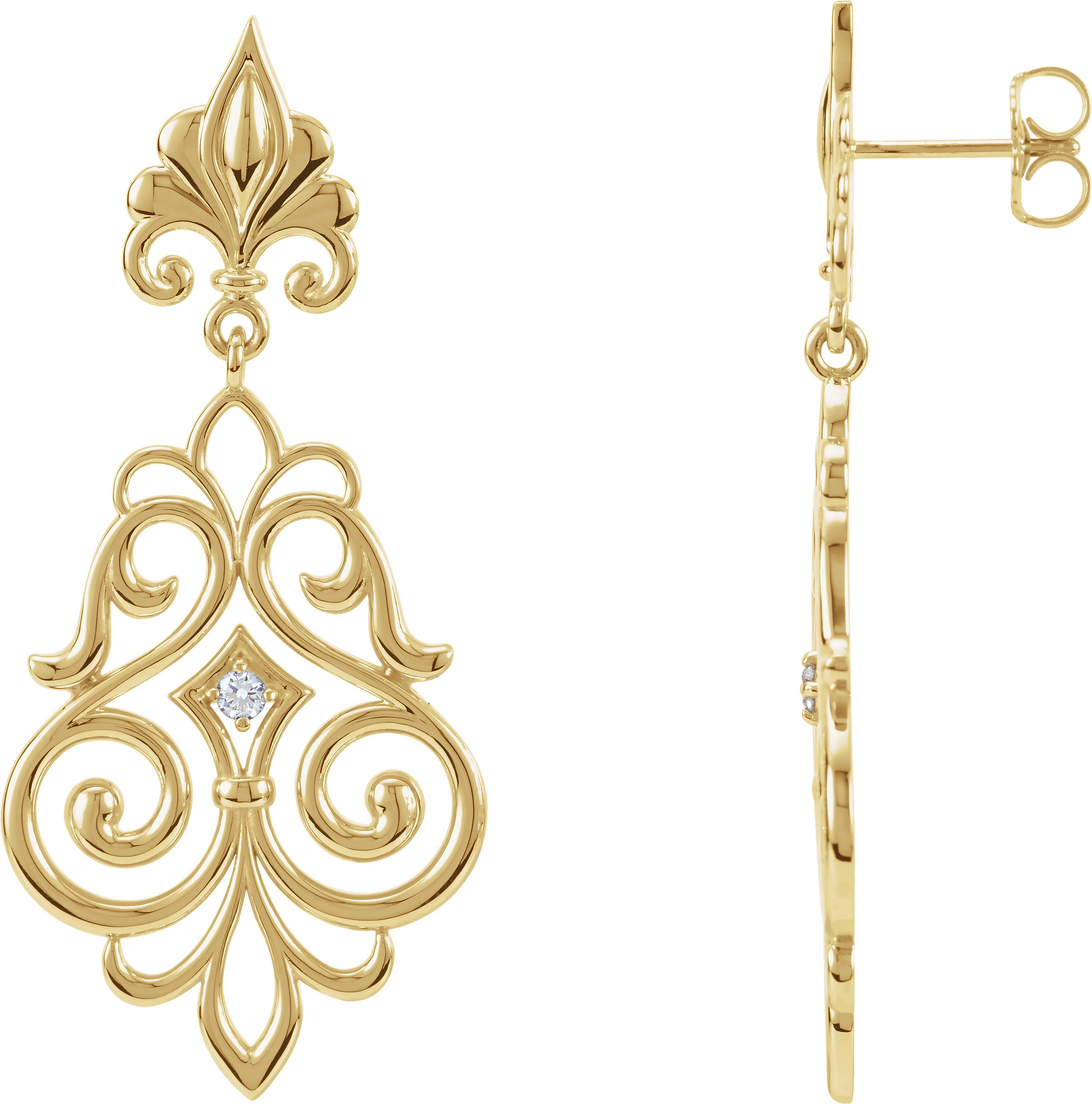 Fleur-de-lis Earrings