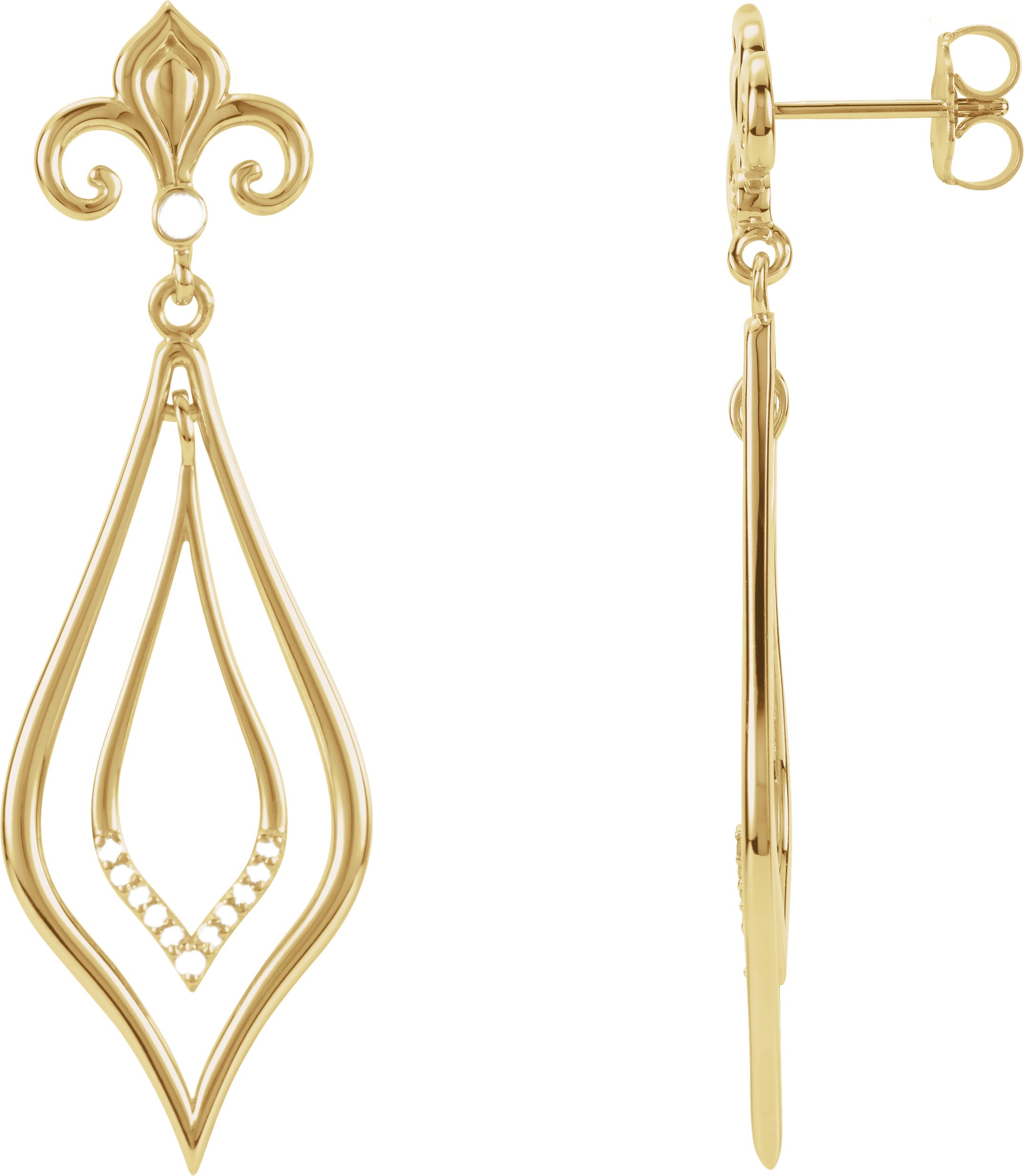 Fleur-de-lis Earrings