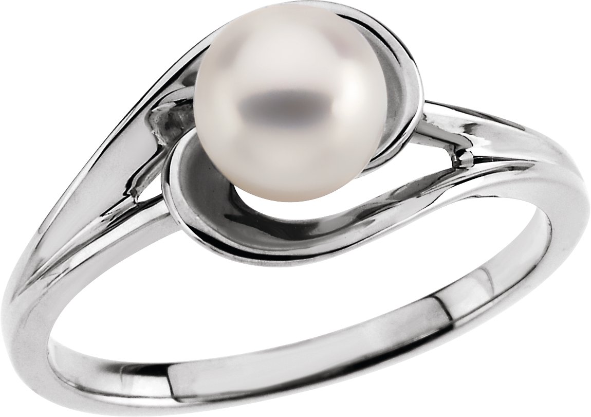 Pearl Interlocking Ring