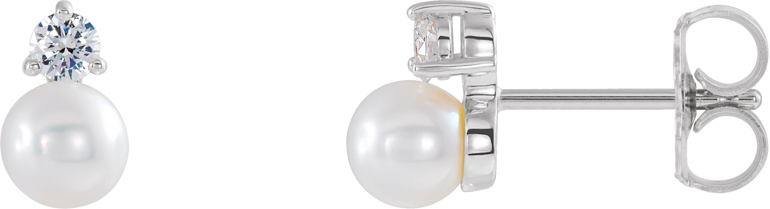 Accented Pearl Earrings