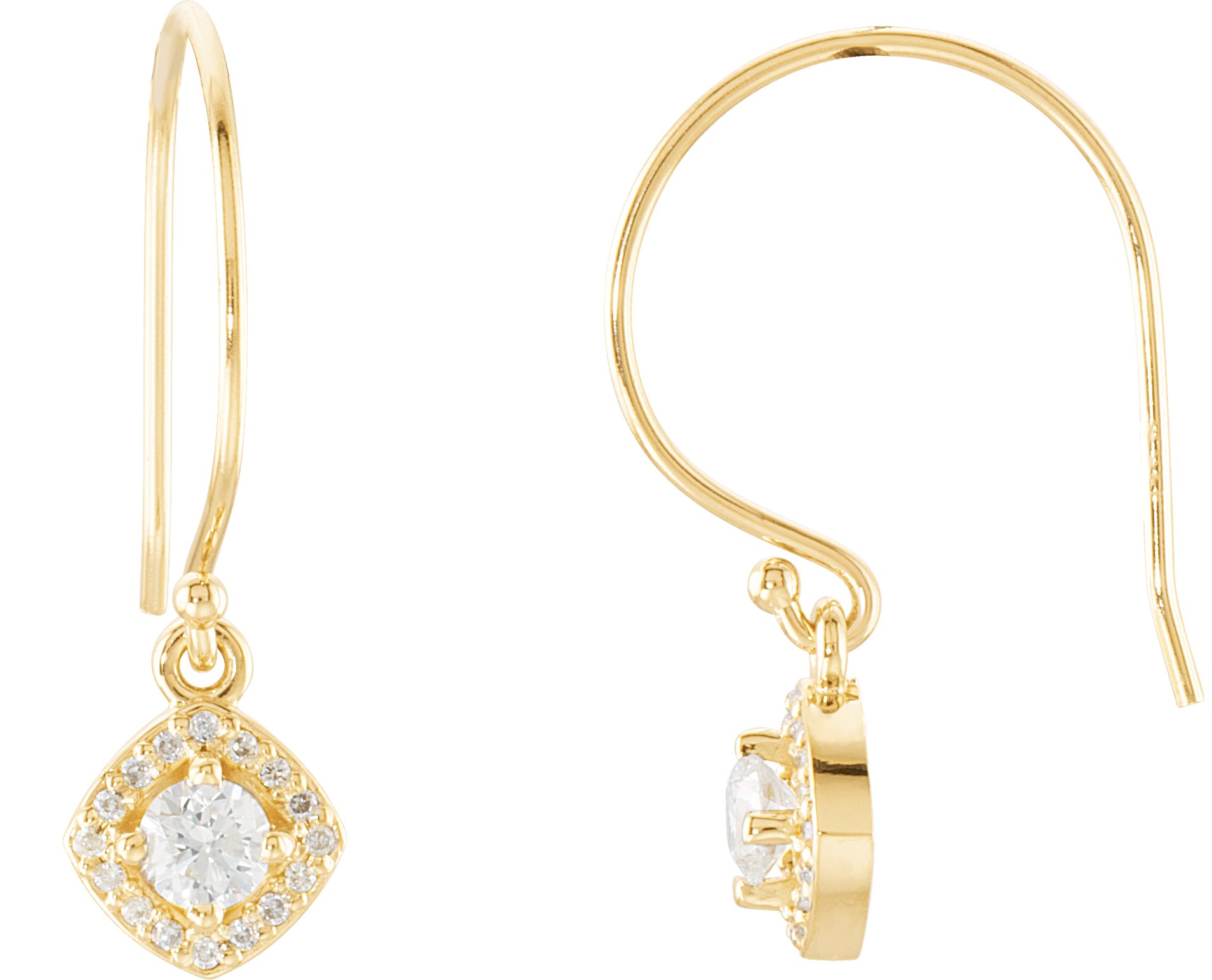 Halo-Style Earrings