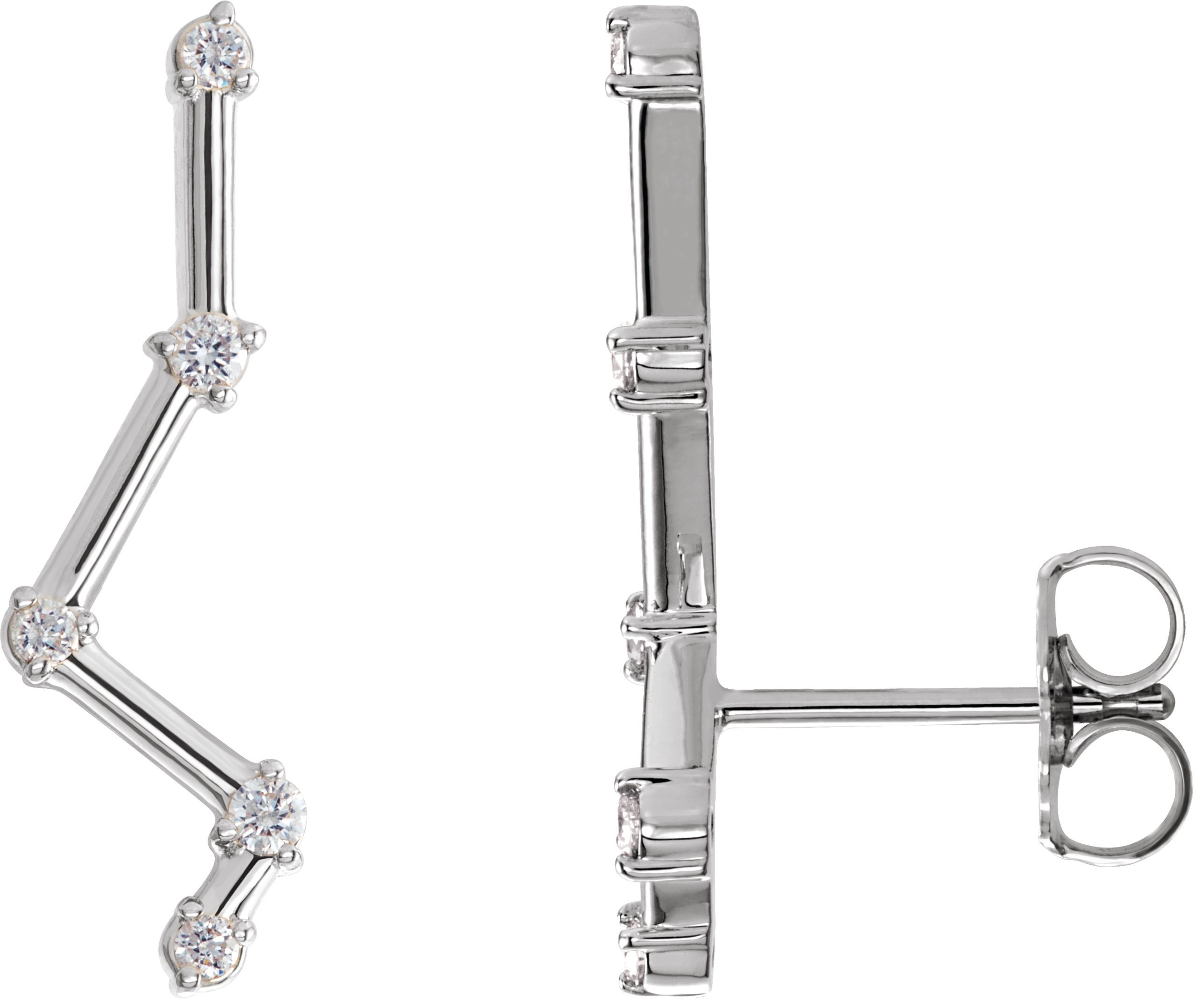 Constellation Ear Climbers