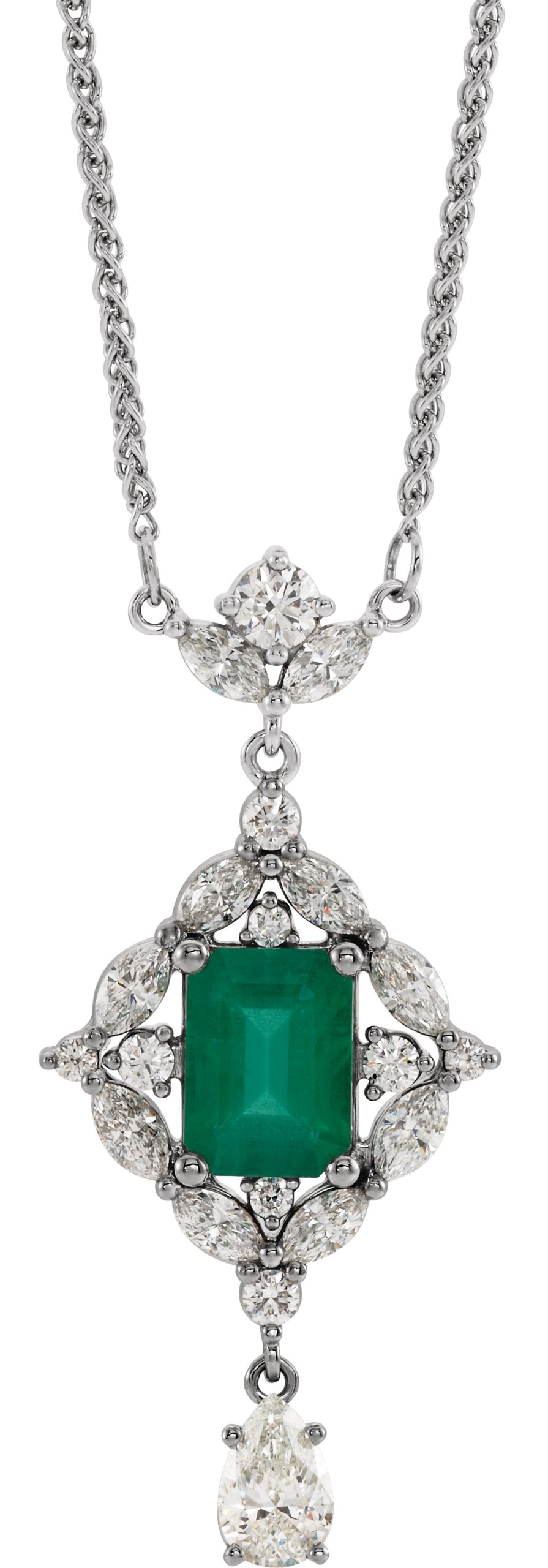 Halo-Style Necklace or Center