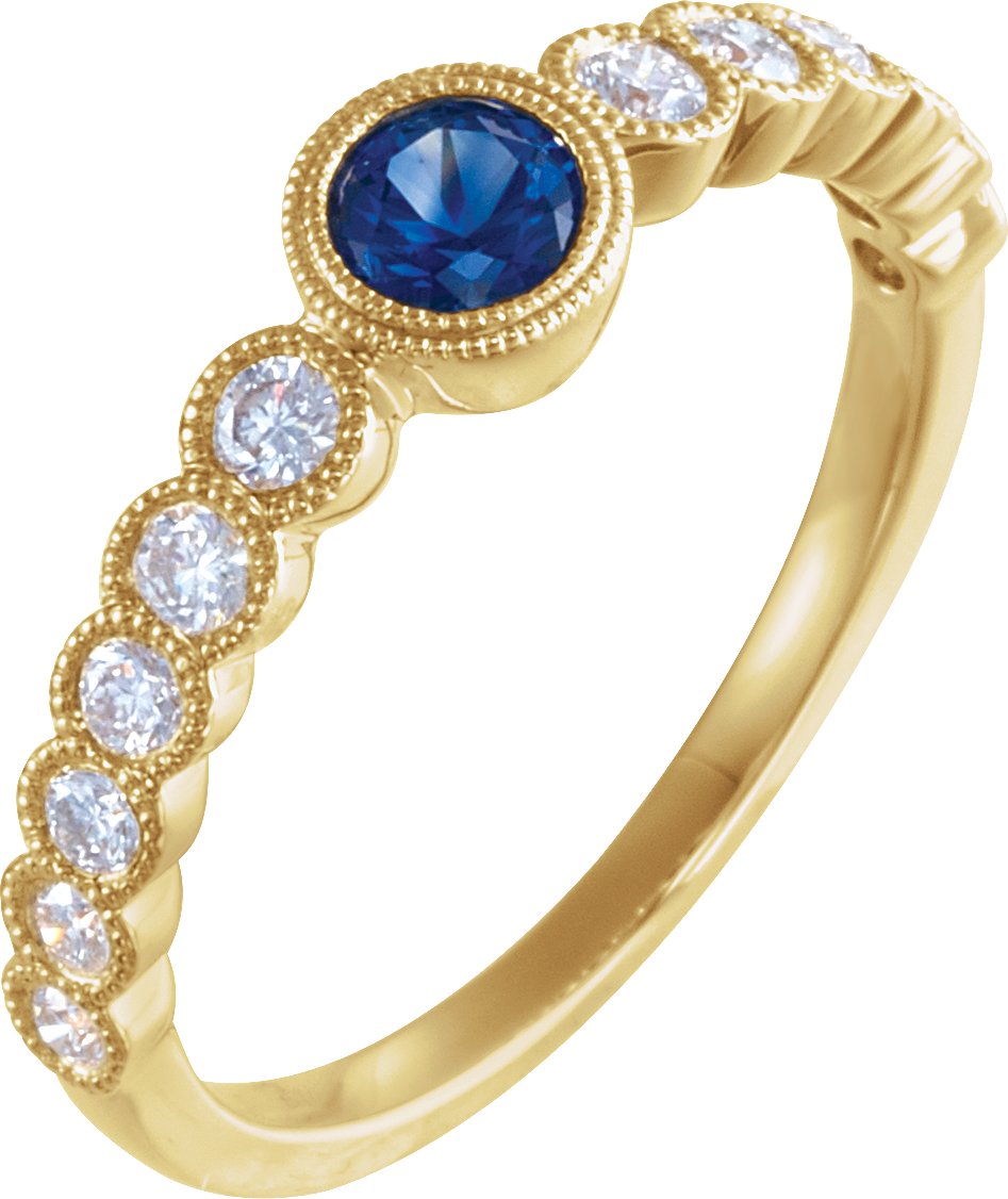 Bezel-Set Ring