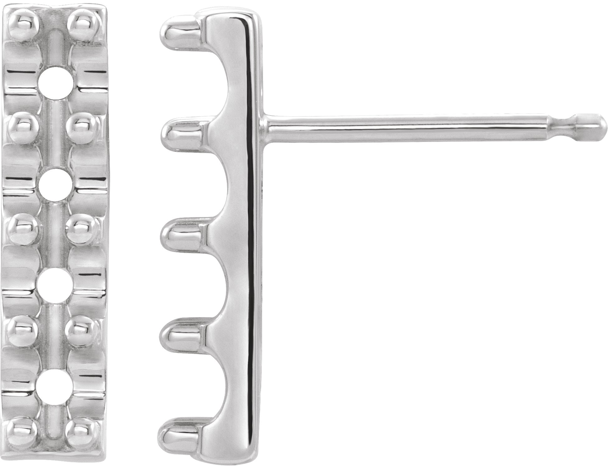 Accented Bar Earrings