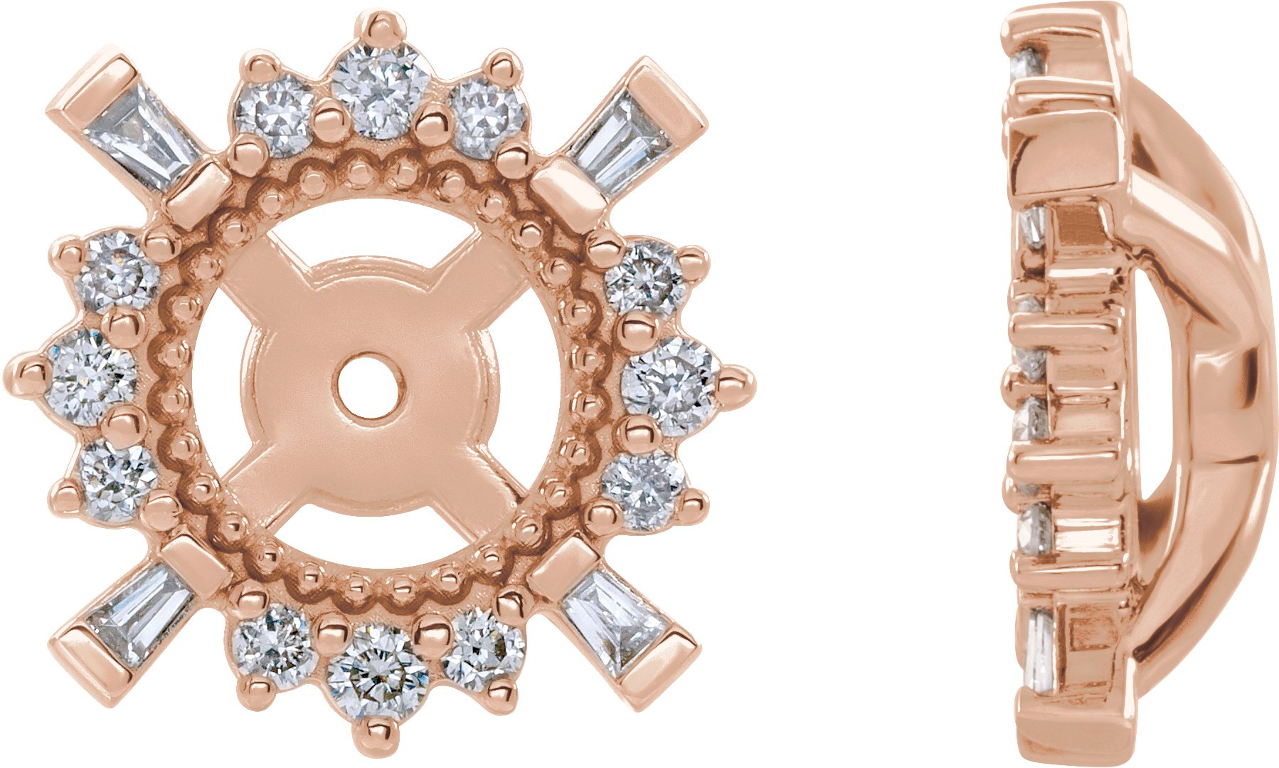 Halo-Style Earrings Jackets