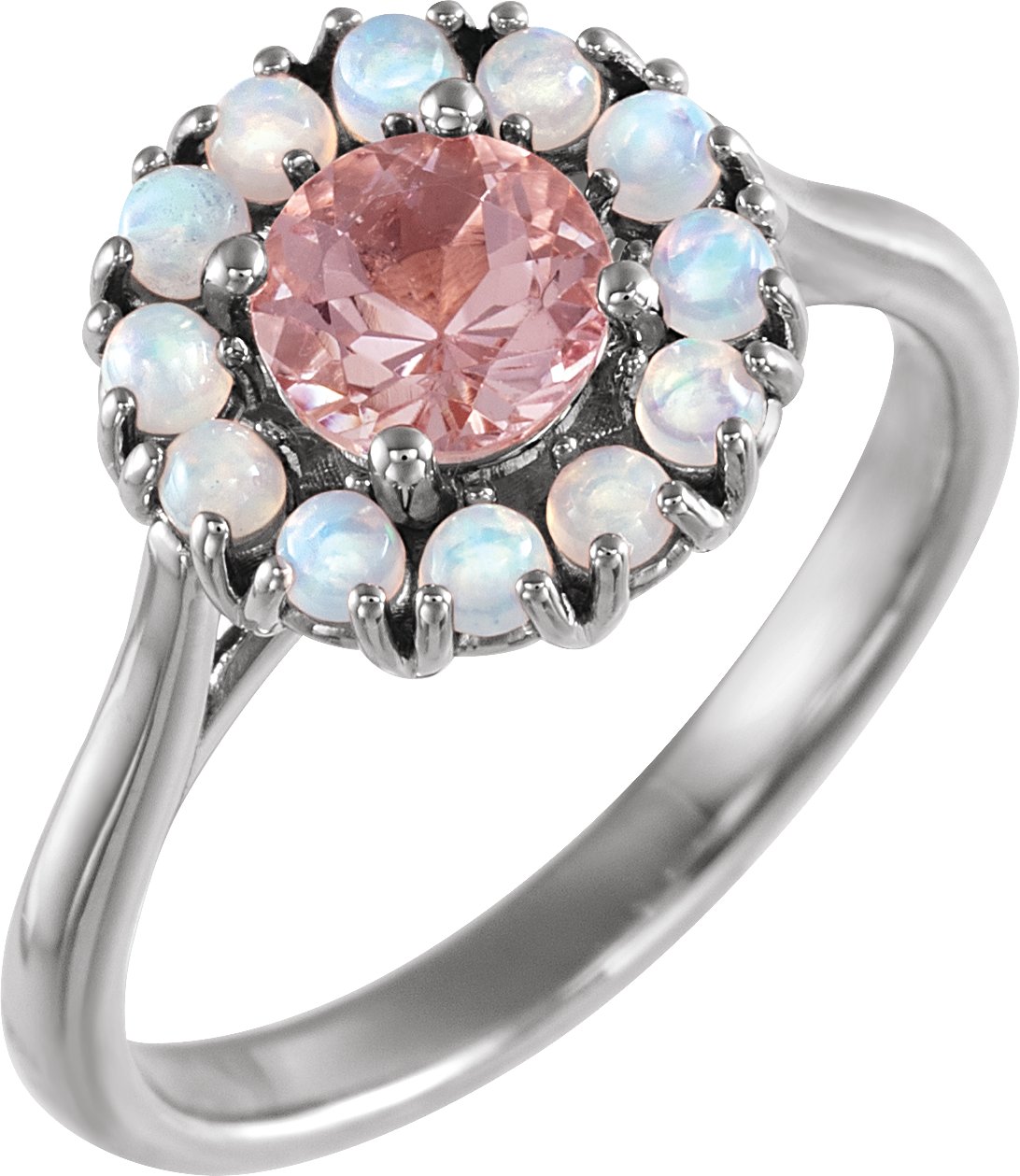 Halo-Style Ring
