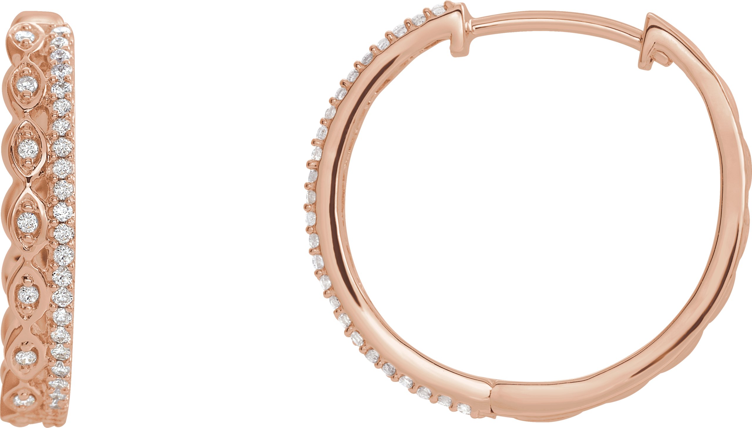 Geometric Hoop Earrings