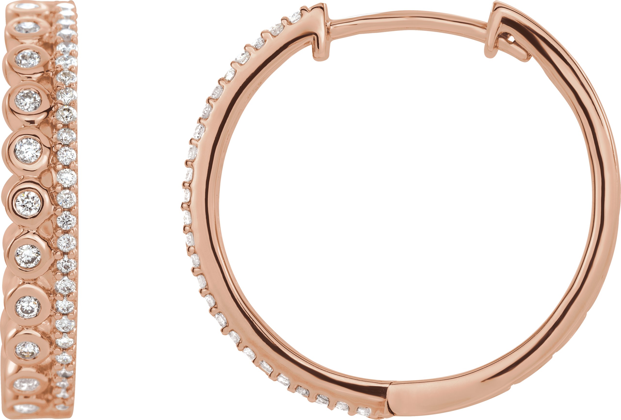 Geometric Hoop Earrings