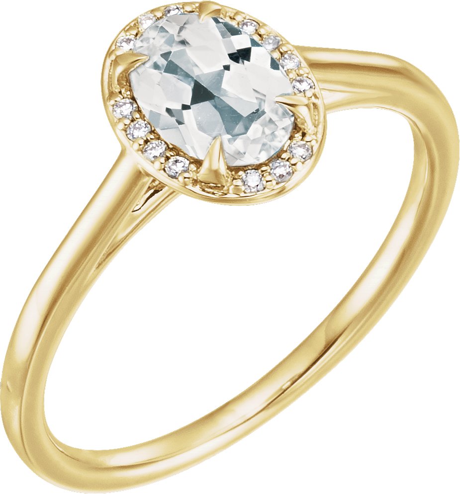 Halo-Style Ring