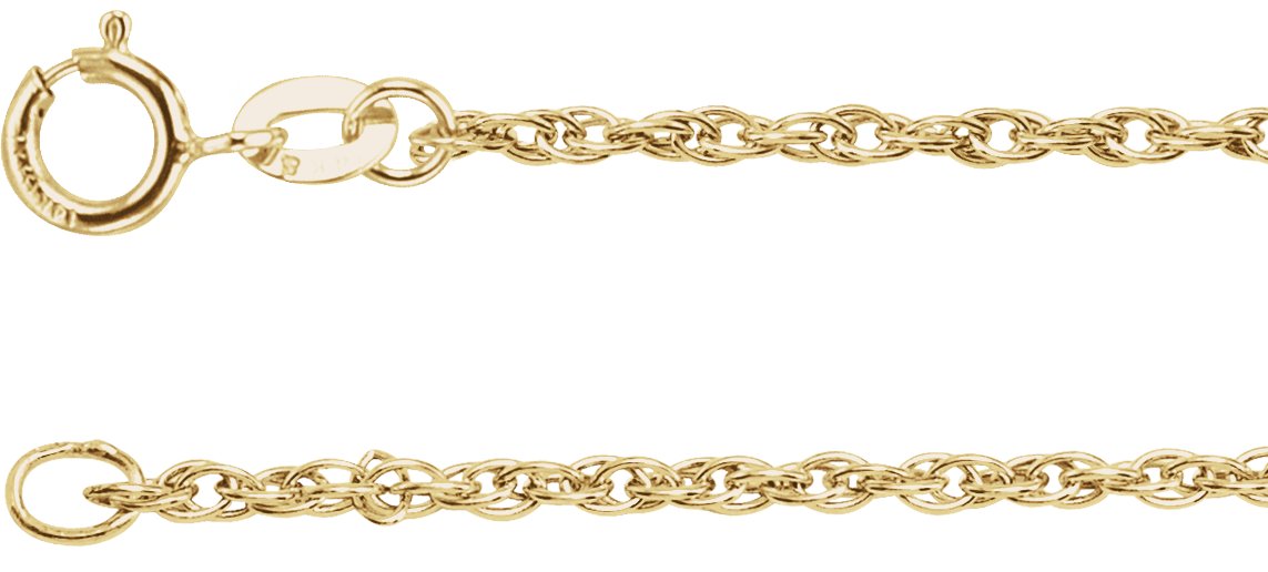 1.75 mm Rope Chain