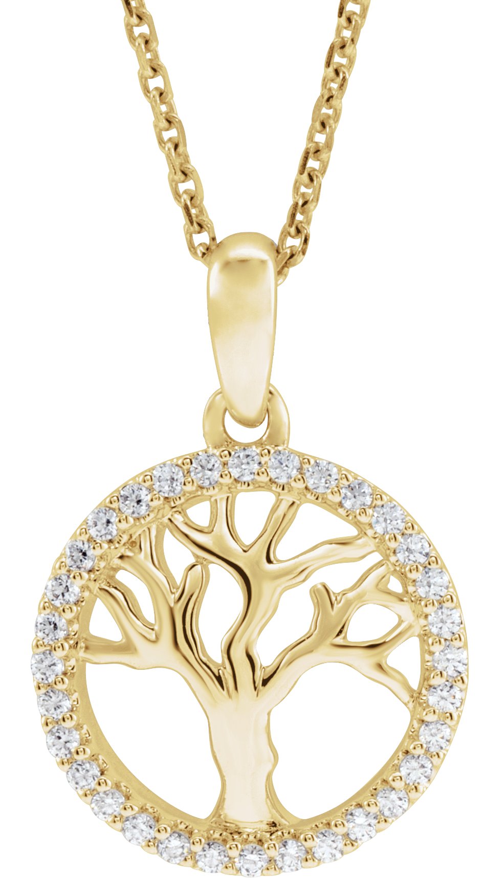 Accented Tree of Life Necklace
