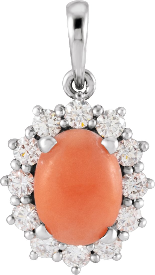 Halo-Style Necklace or Pendant
