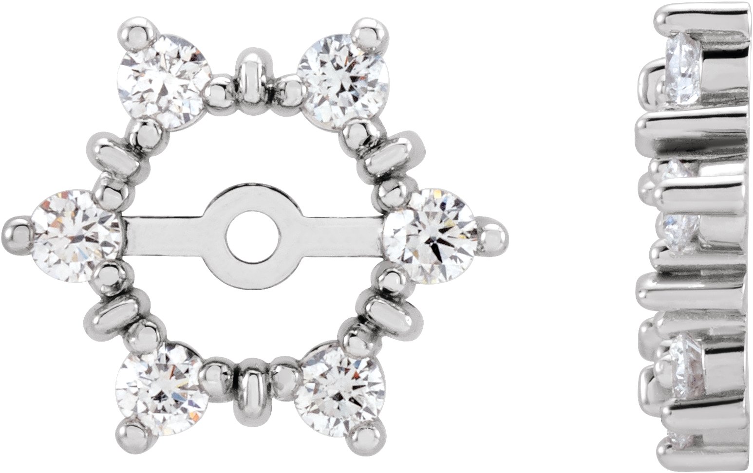 Halo-Style Earring Jackets