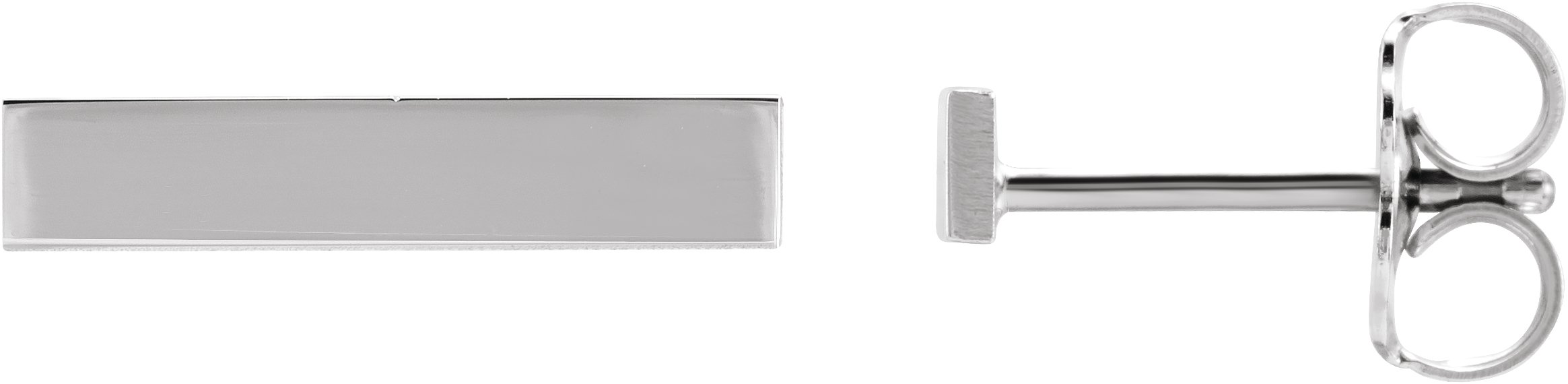 Engravable Bar Earrings