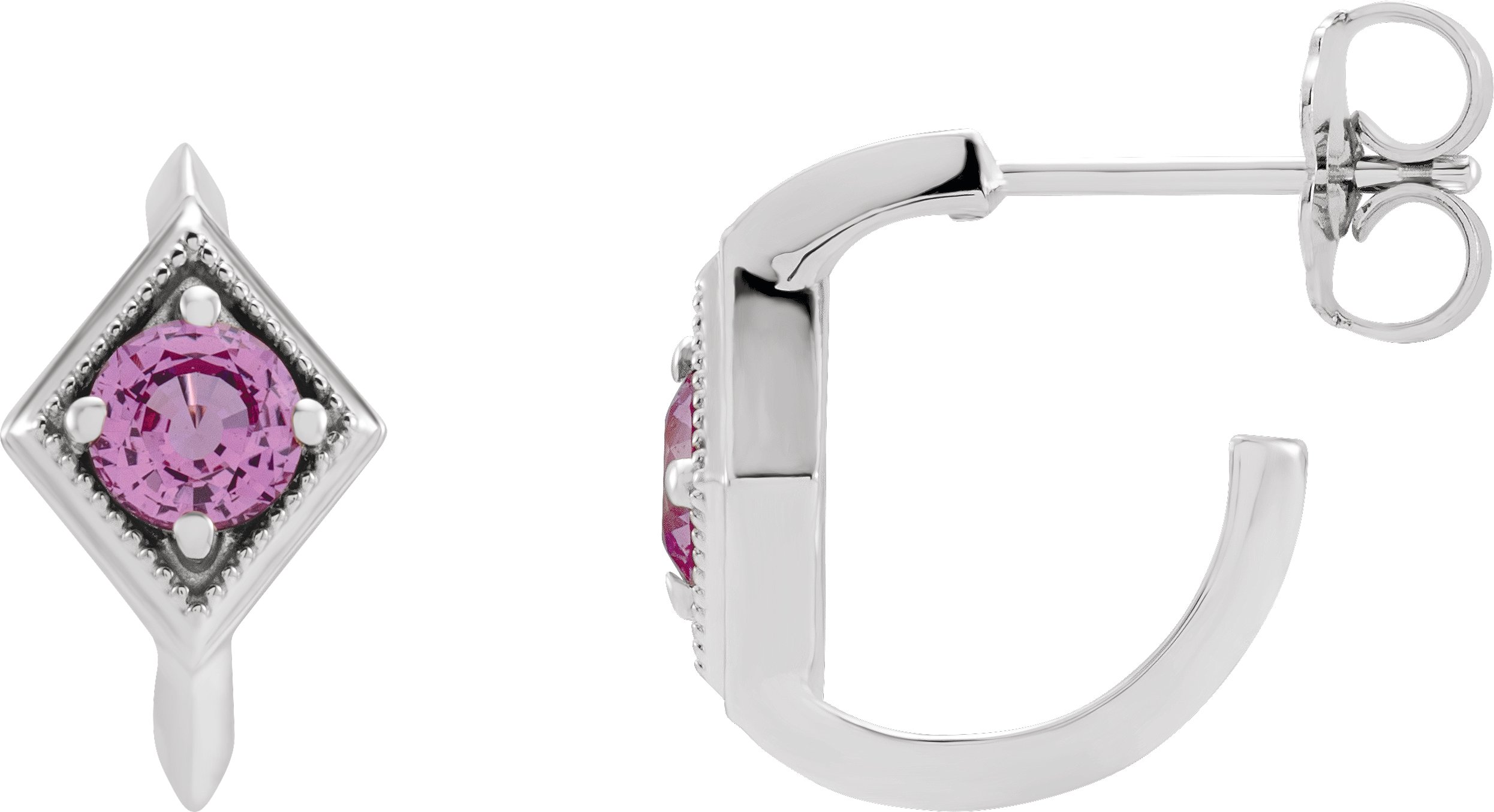 Geometric Hoop Earrings