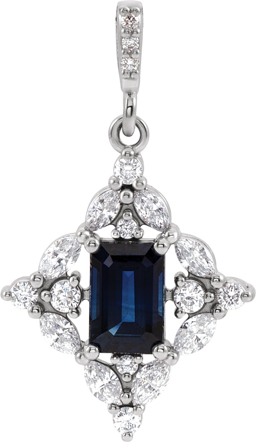 Halo-Style Necklace or Pendant