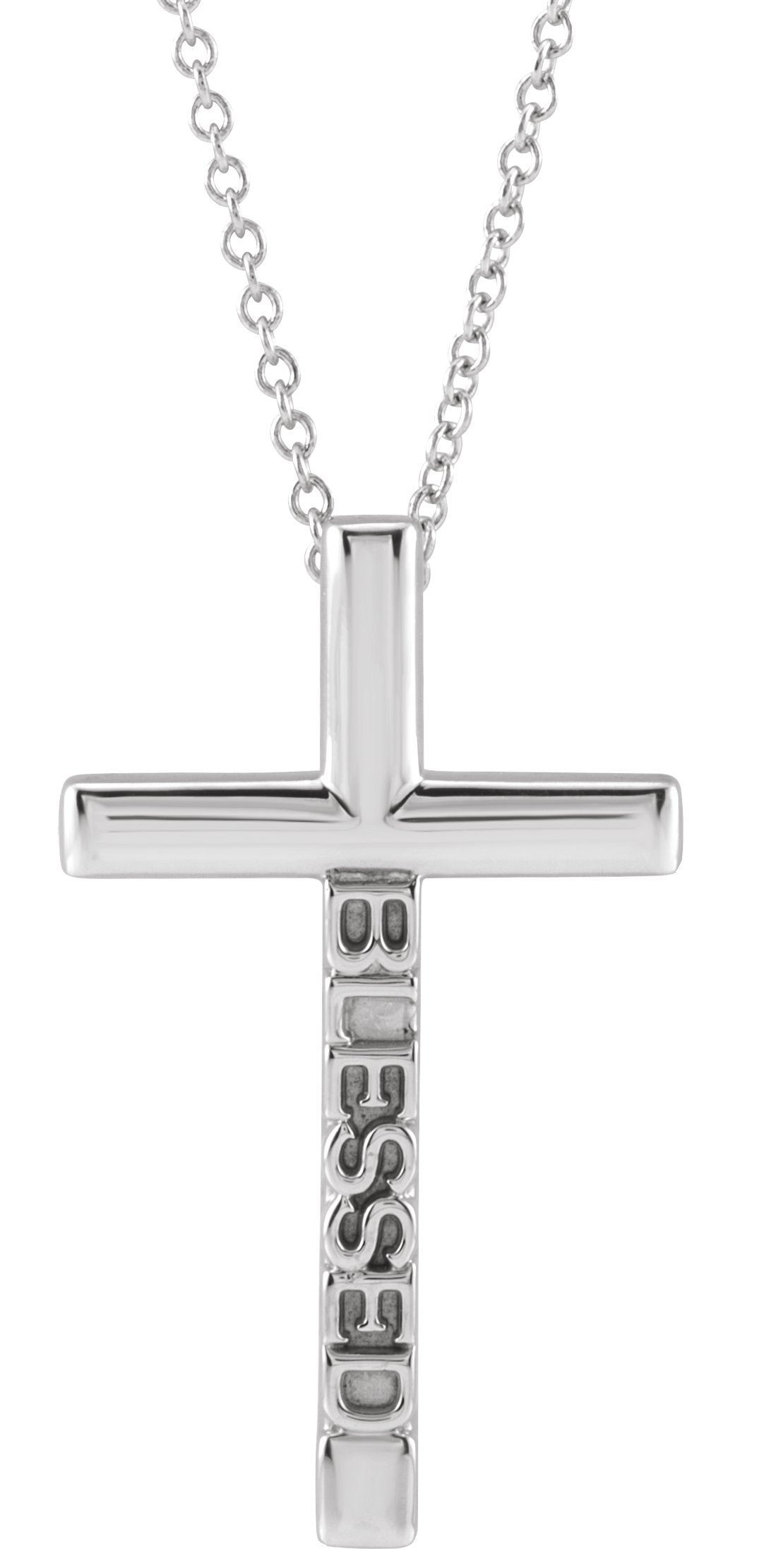Blessed Cross Necklace or Pendant
