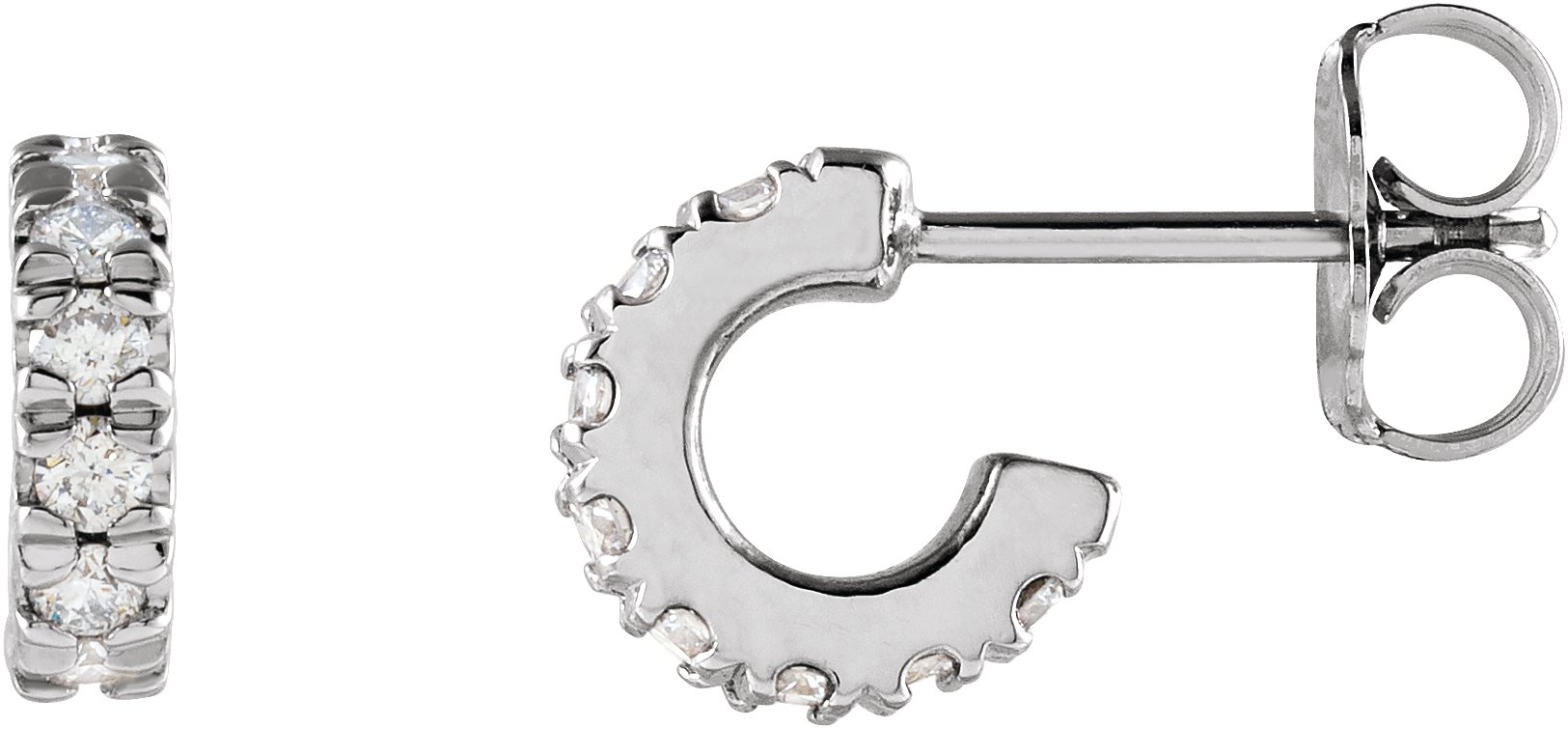 French-Set Hoop Earrings
