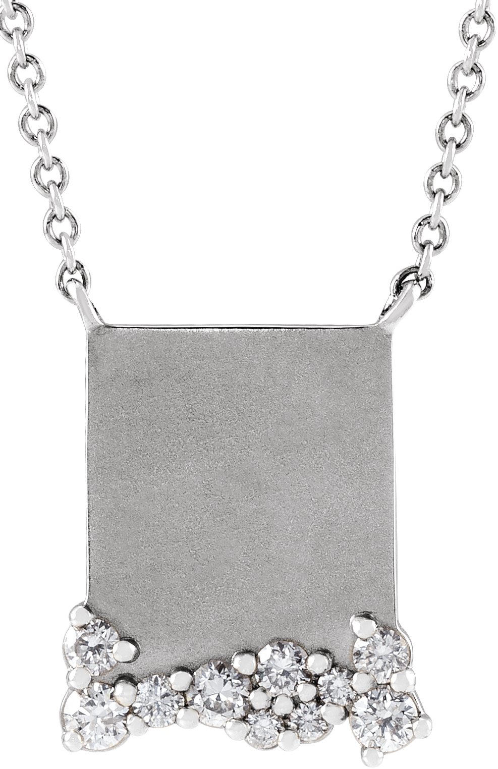 Engravable Necklace or Center