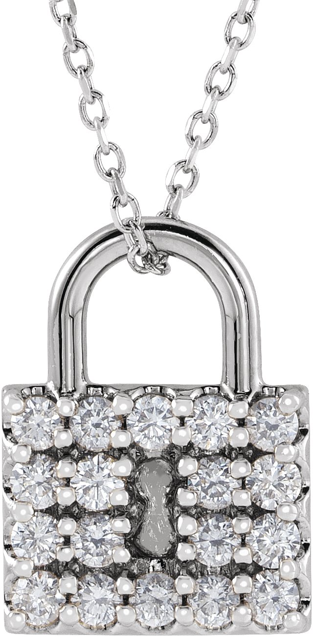 Lock Necklace or Pendant