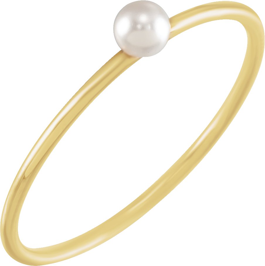 Stackable Pearl Ring