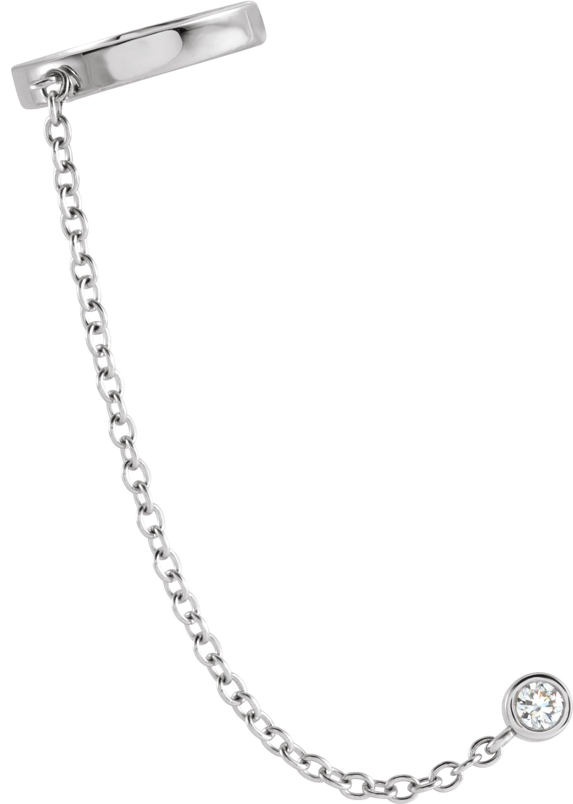 Ear Cuff with Chain