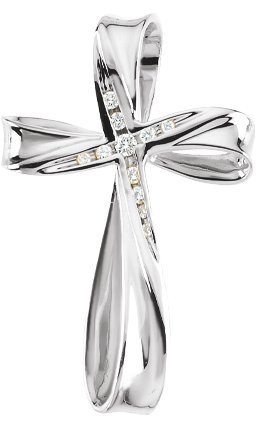 Accented Cross Pendant