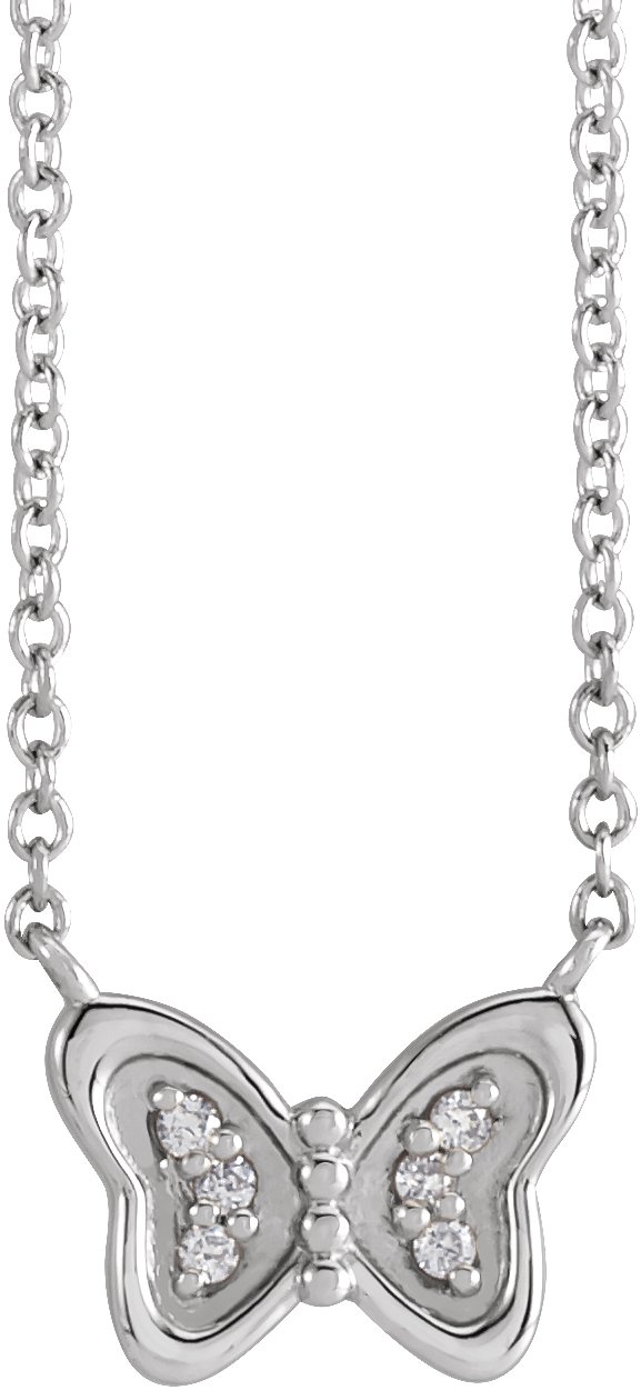 Butterfly Necklace or Center