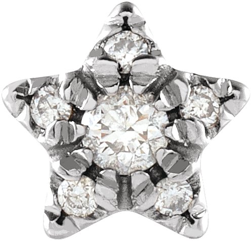 Accented Star Earrings
