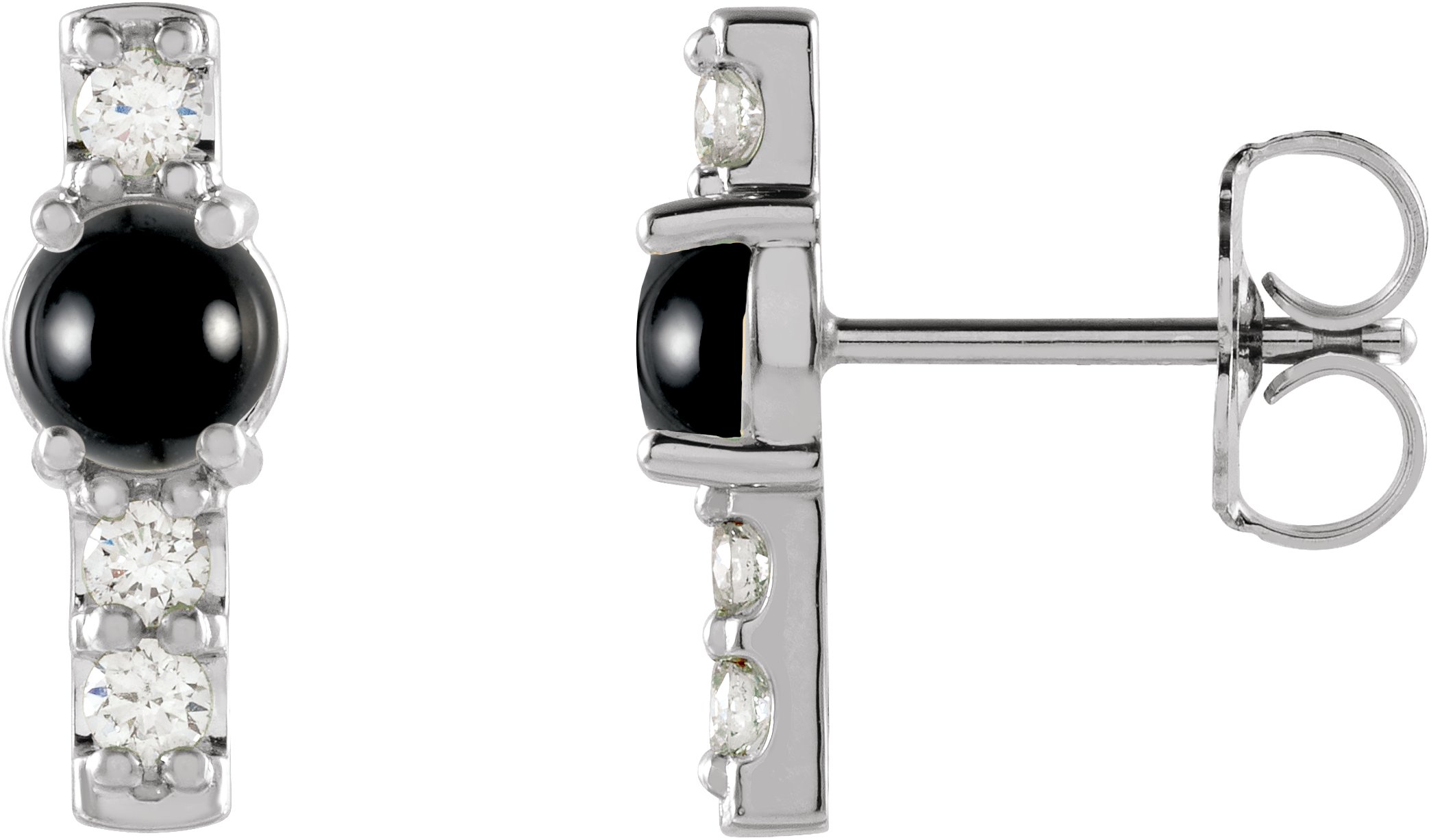 Accented Bar Earrings