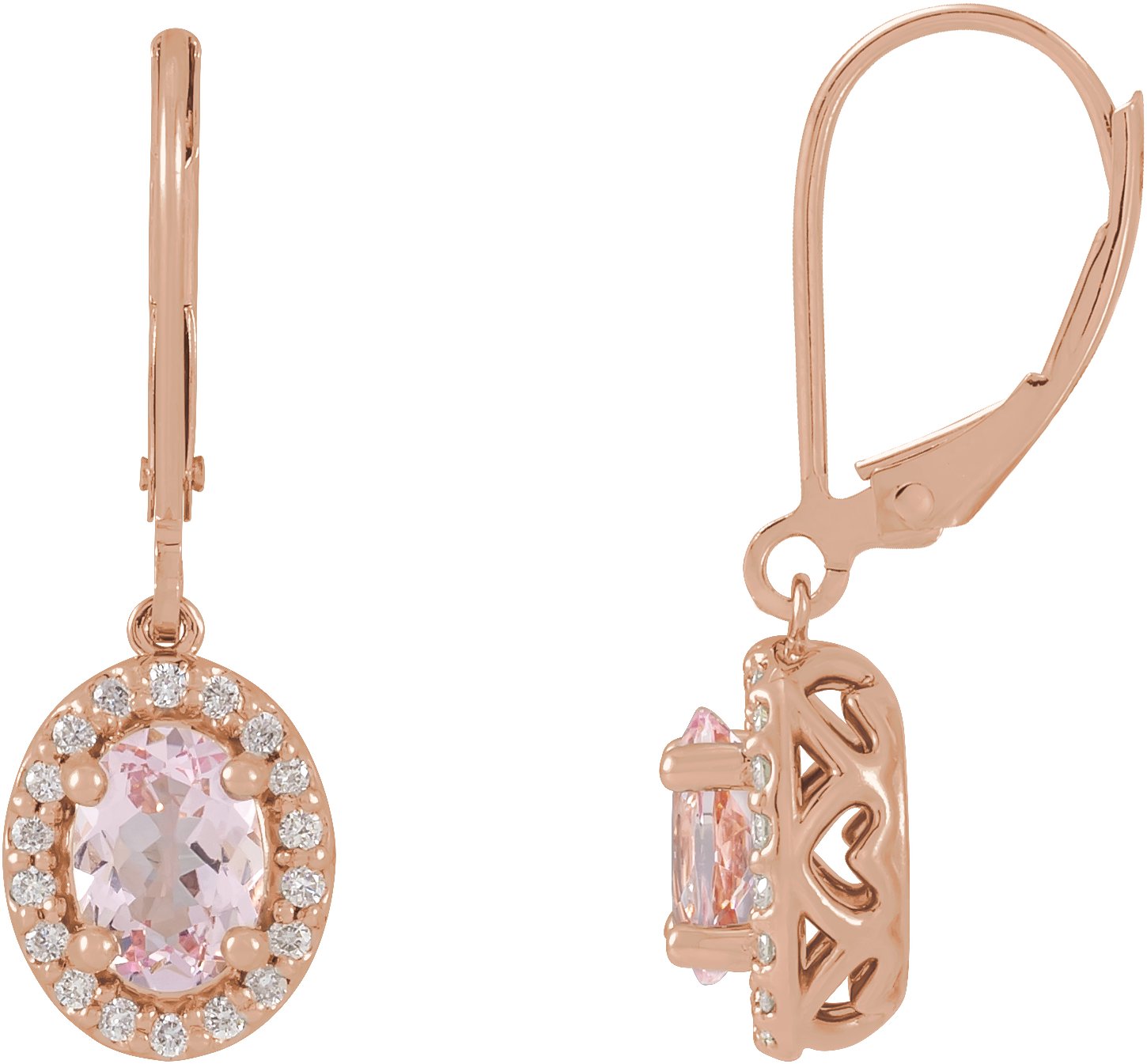 Halo-Style Earrings
